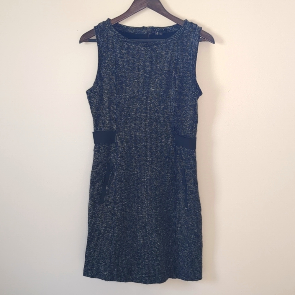 rosette knit dress Plus Size Rosette Tube Mini Sweater Dress Black / 3X